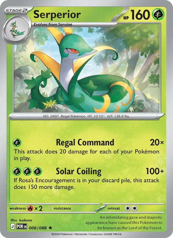 Serperior, 006/088
