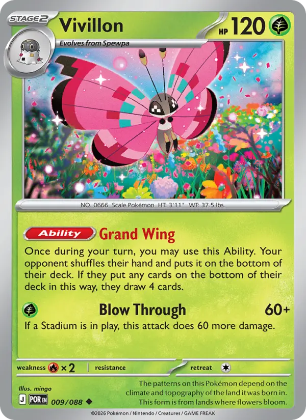 Vivillon, 009/088