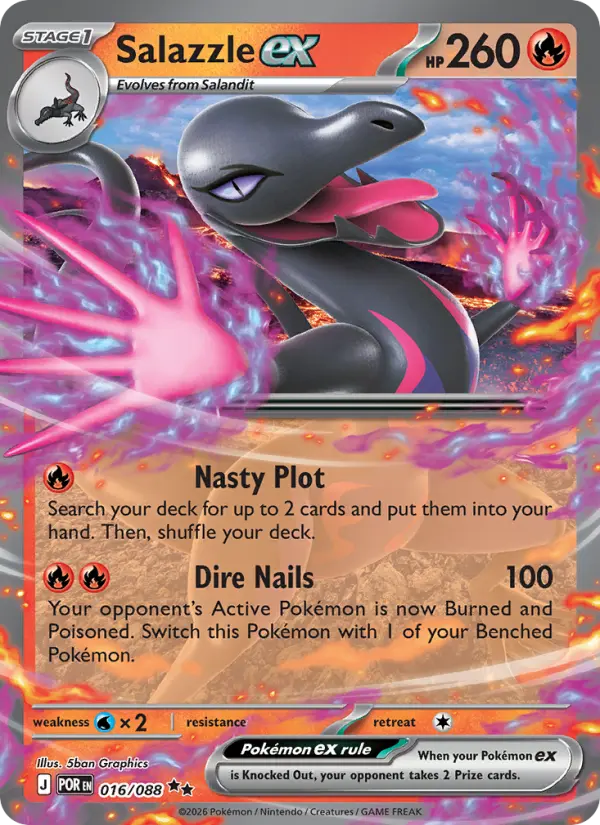 Salazzle ex, 016/088