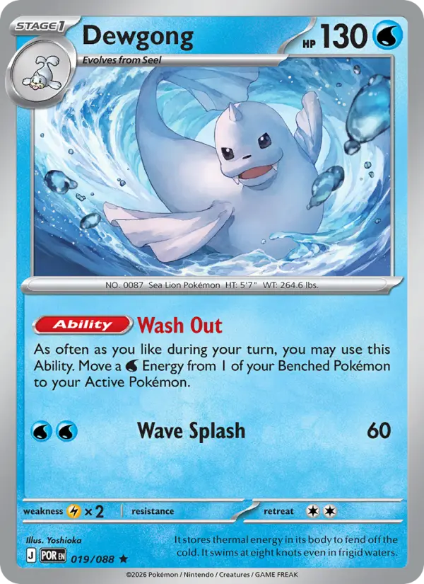 Dewgong, 019/088