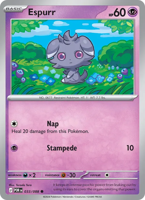Espurr, 033/088