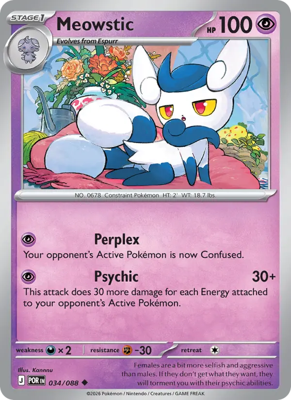 Meowstic, 034/088