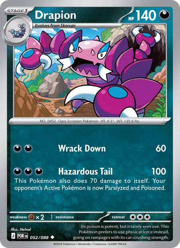 Drapion, 052/088