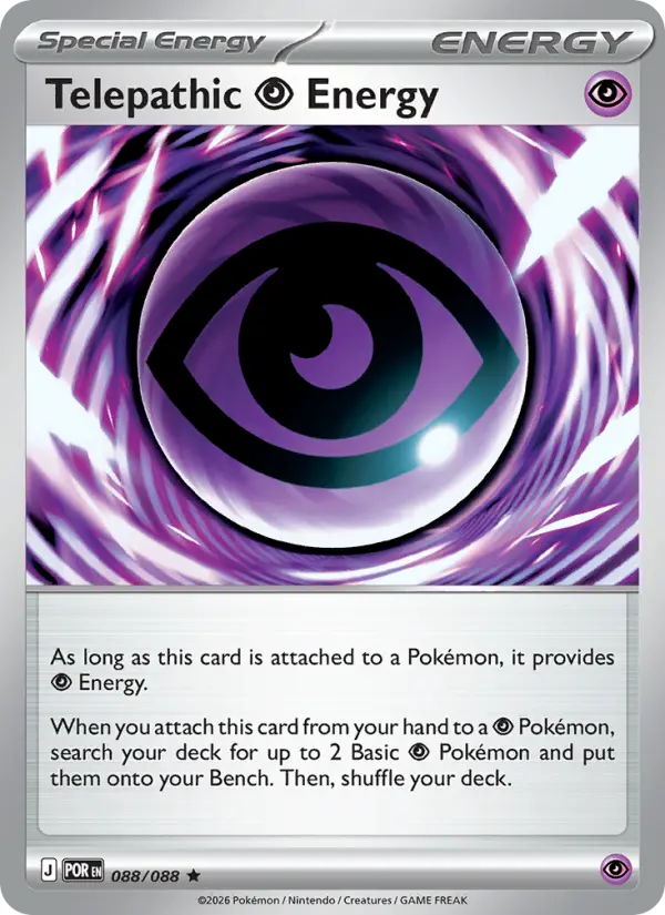 Telepathic Psychic Energy, 088/088
