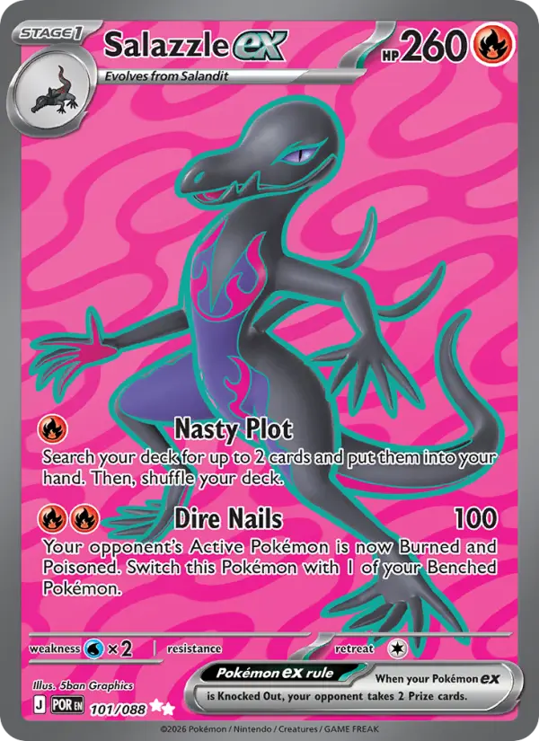 Salazzle ex, 101/088