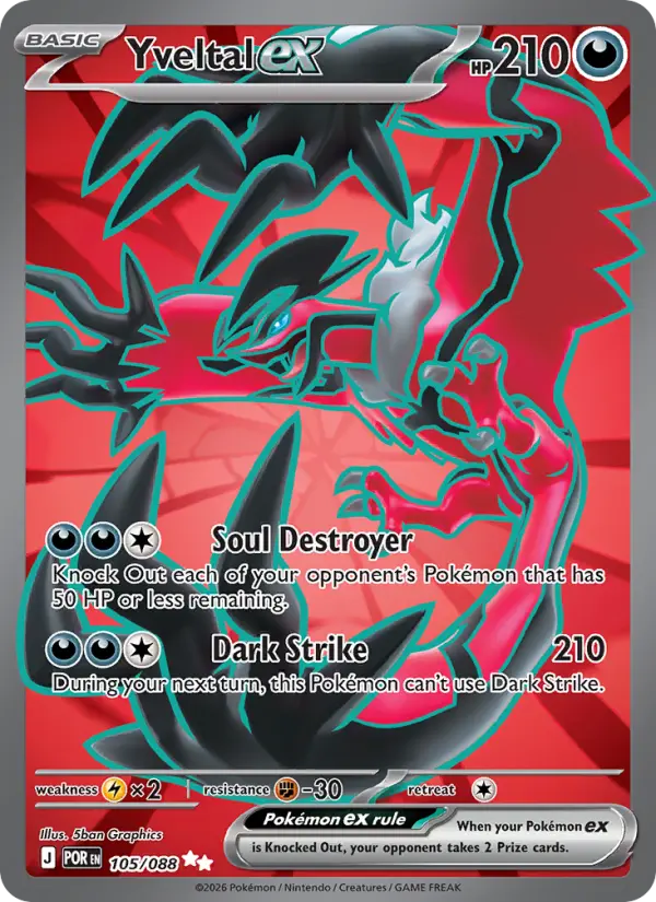 Yveltal ex, 105/088