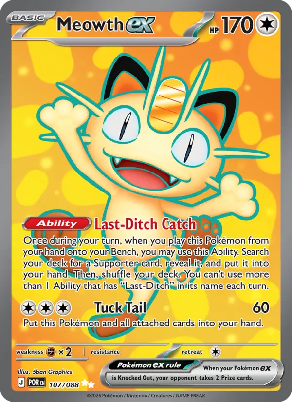 Meowth ex, 107/088