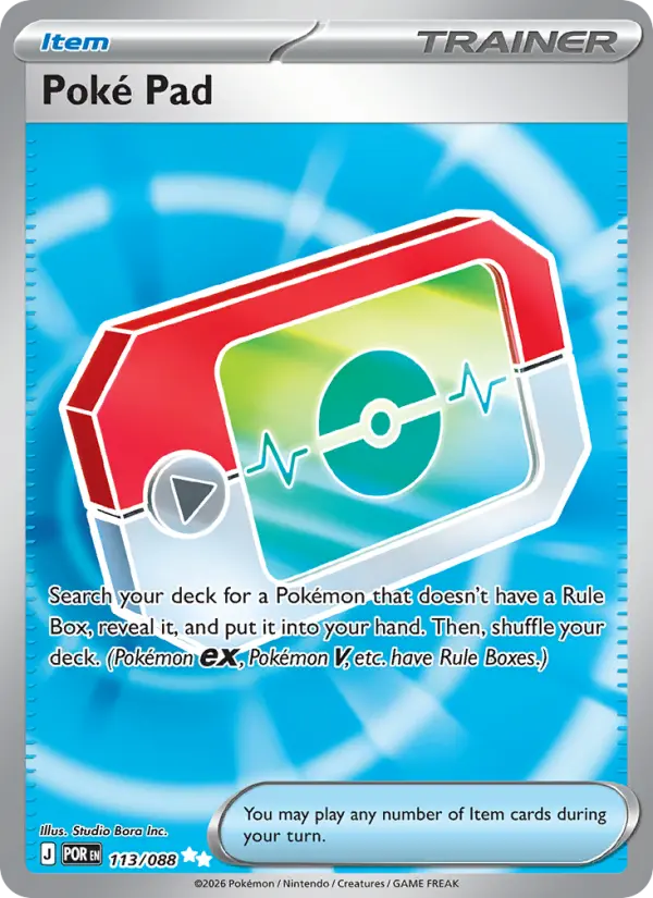 Poké Pad, 113/088