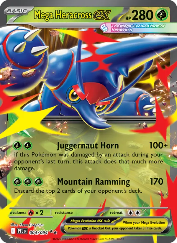 Mega Heracross ex, 004/094