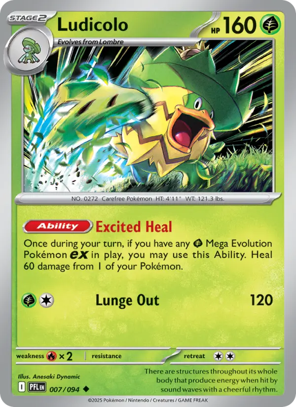 Ludicolo, 007/094