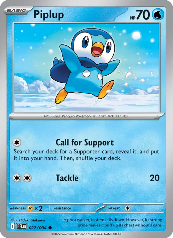 Piplup, 027/094