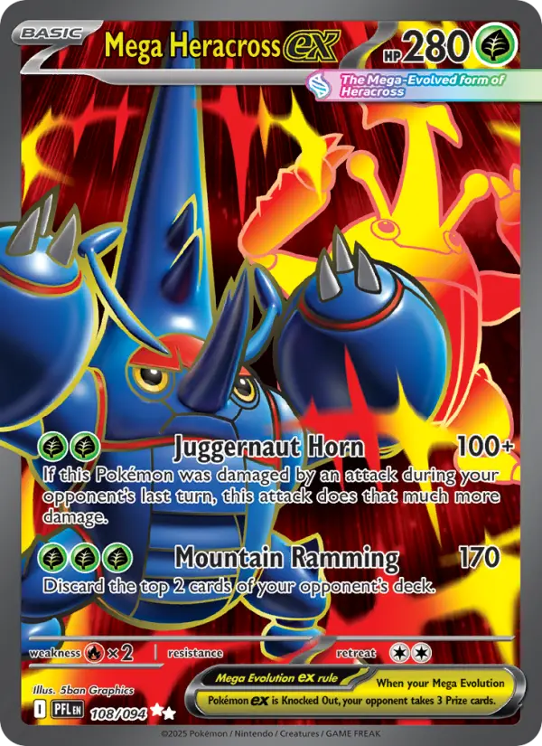 Mega Heracross ex, 108/094
