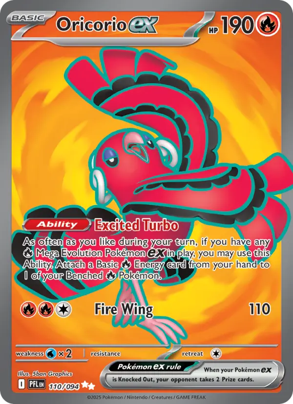 Oricorio ex, 110/094