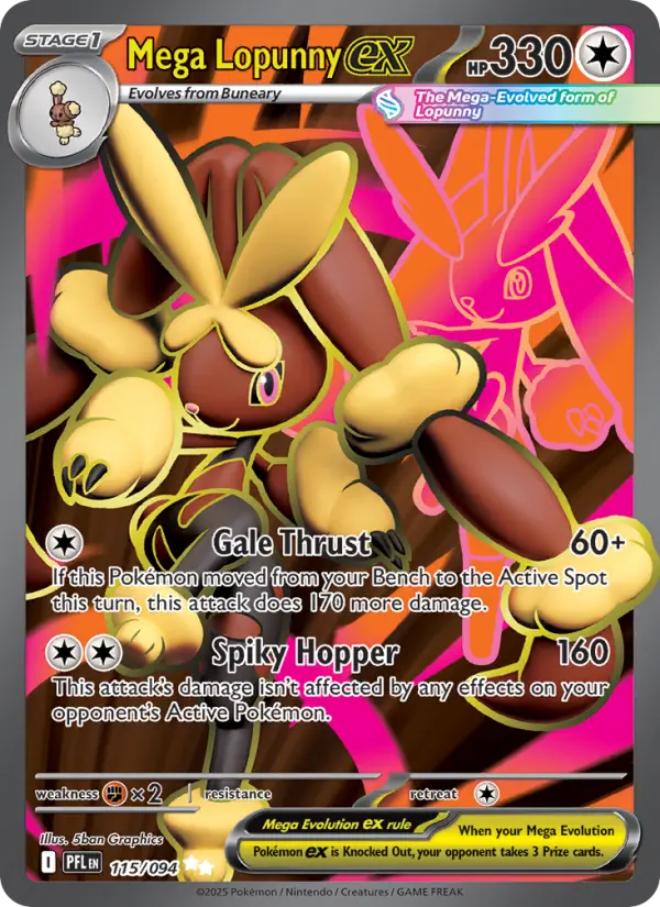 Mega Lopunny ex, 115/094