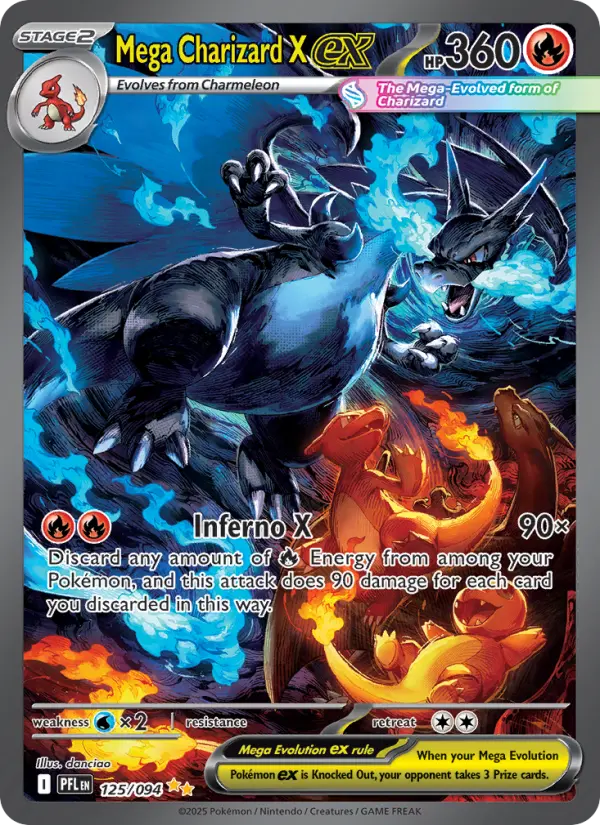 Mega Charizard X ex, 125/094
