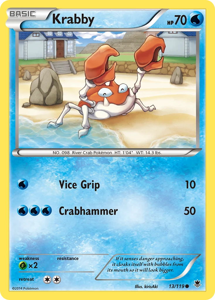Krabby, 013/119