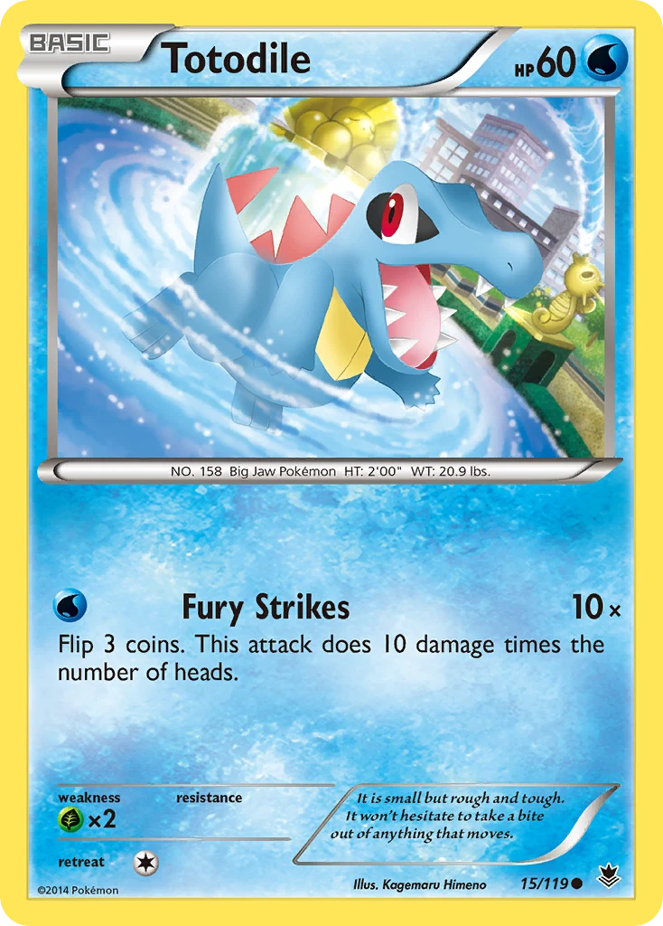 Totodile, 015/119