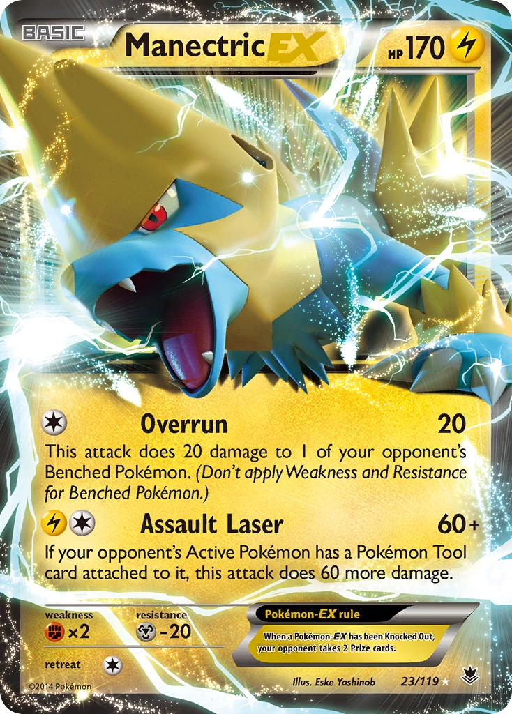 Manectric-EX, 023/119