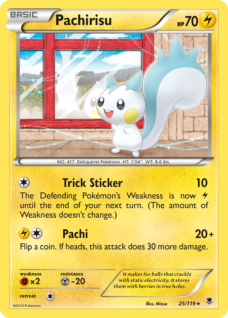 Pachirisu, 025/119