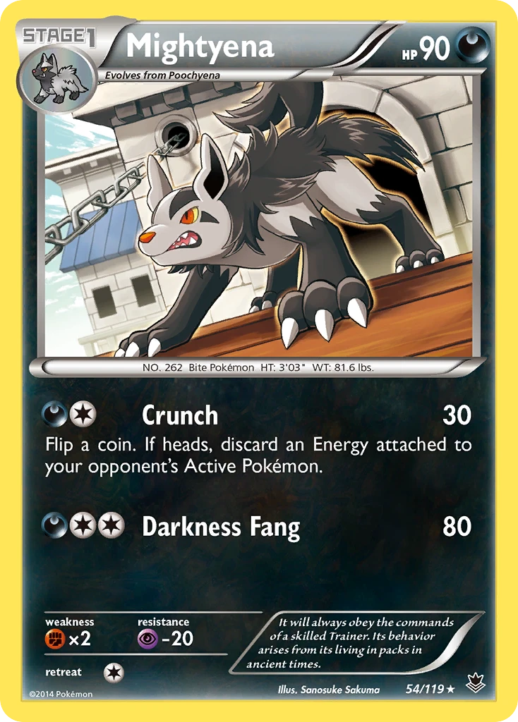 Mightyena, 054/119