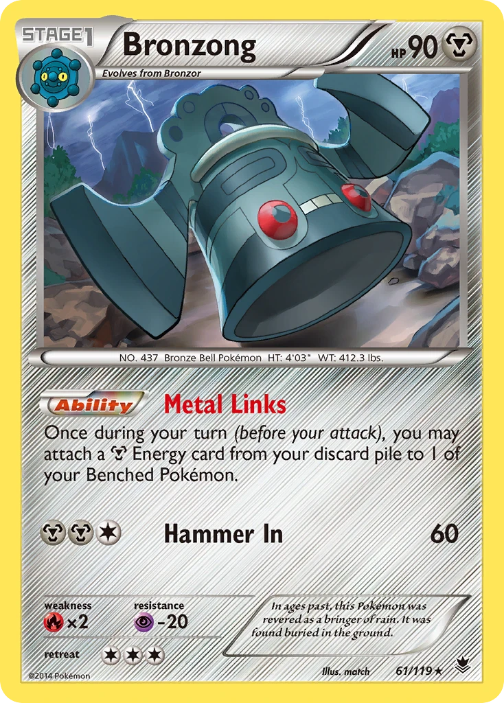 Bronzong, 061/119