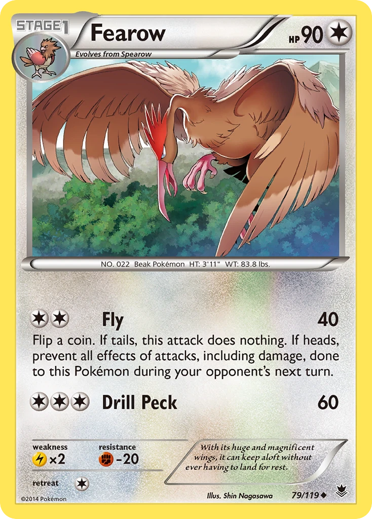 Fearow, 079/119