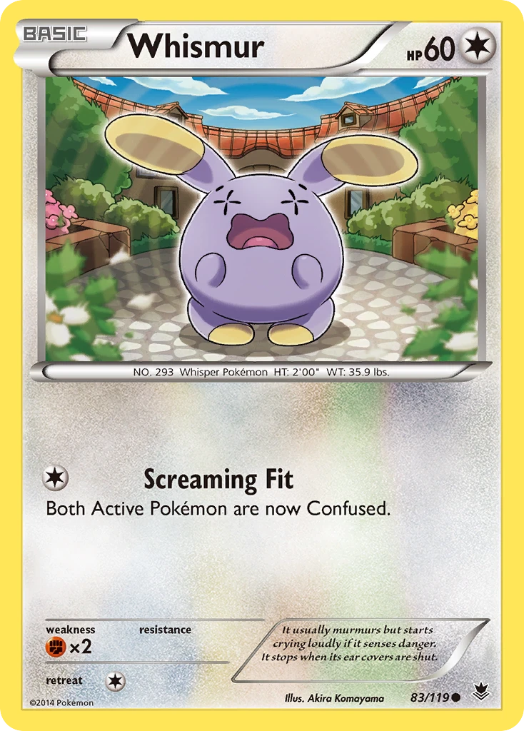 Whismur, 083/119