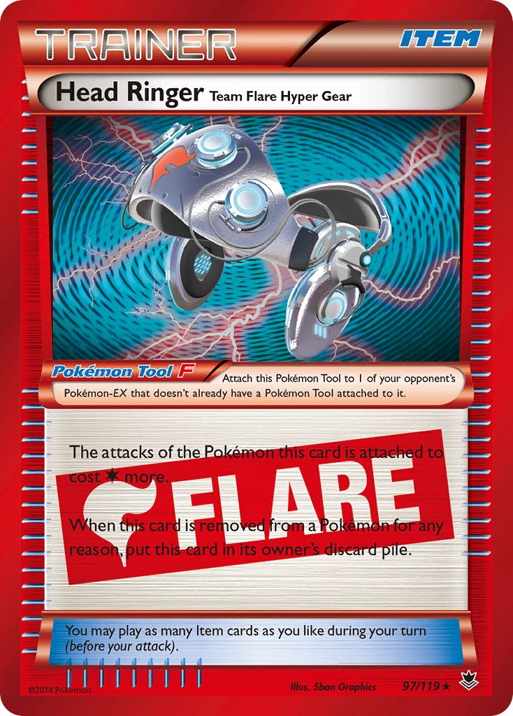 Head Ringer Team Flare Hyper Gear, 097/119