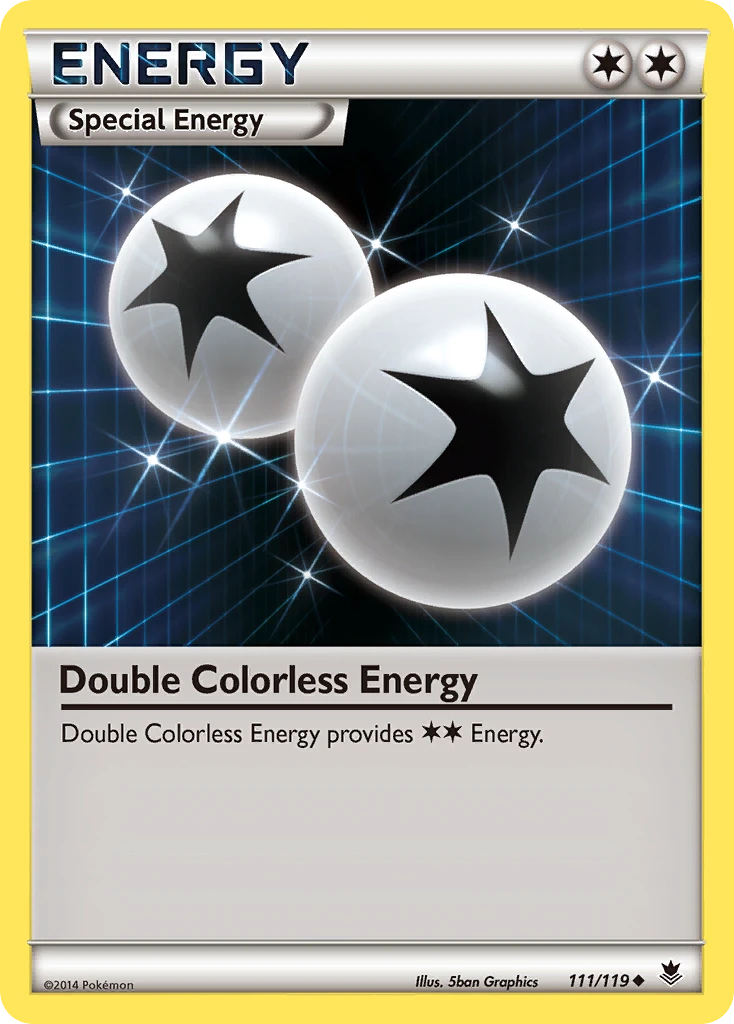 Double Colorless Energy, 111/119
