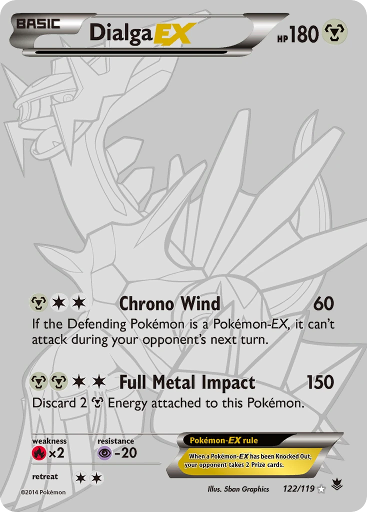 Dialga-EX, 122/119