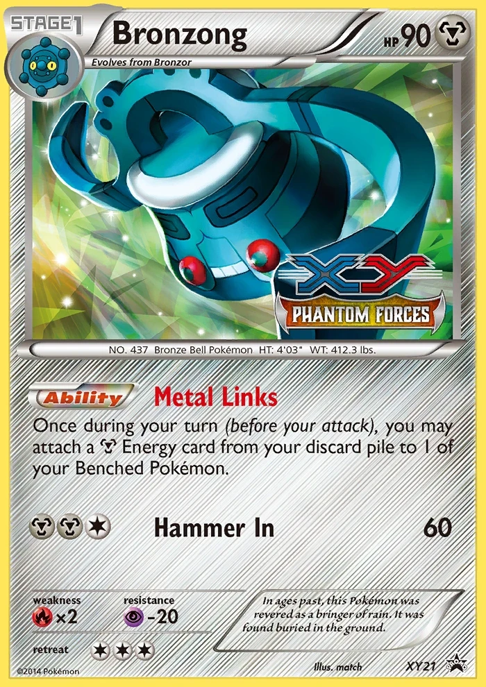 Bronzong, XY21