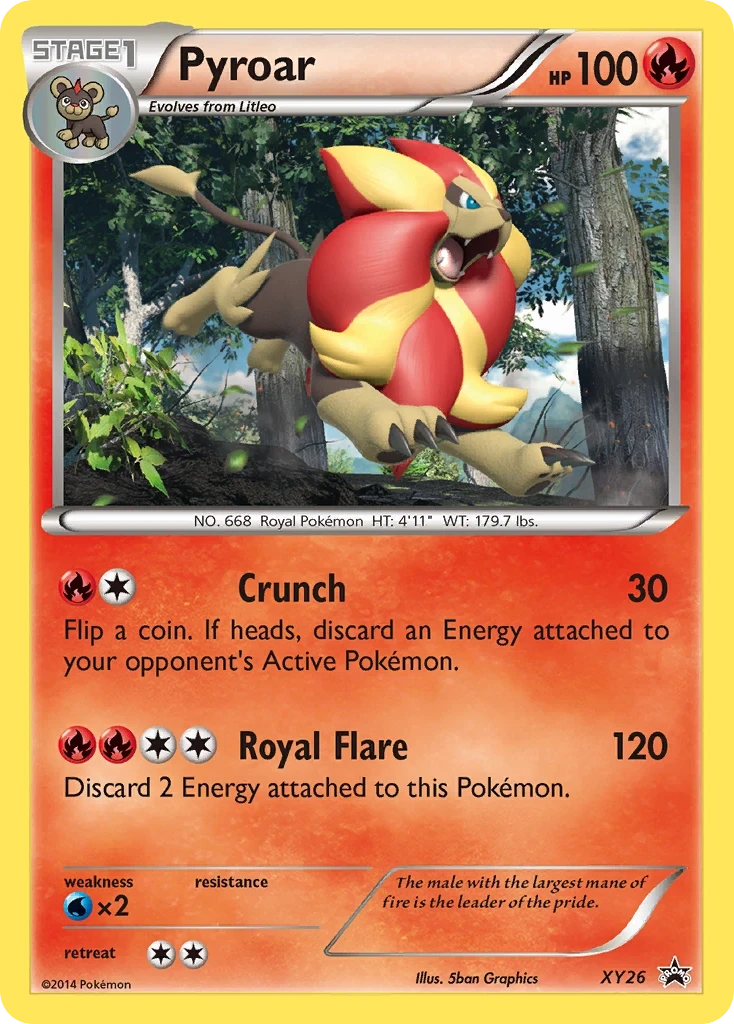 Pyroar, XY26