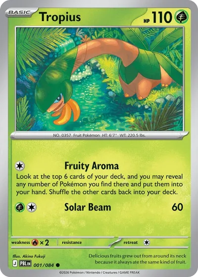 Tropius, 001/084