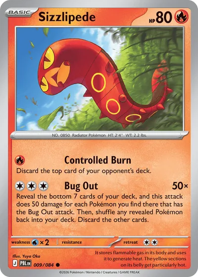 Sizzlipede, 009/084
