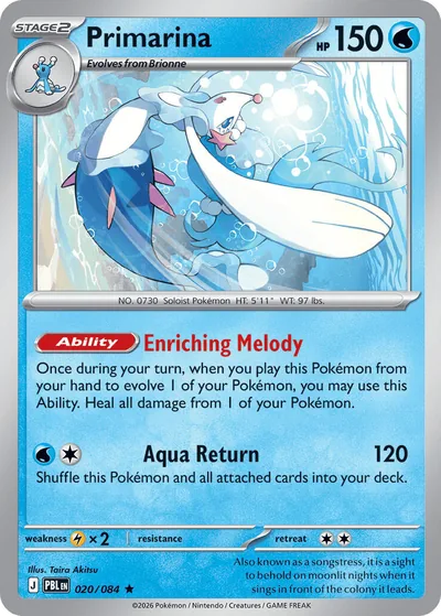 Primarina, 020/084