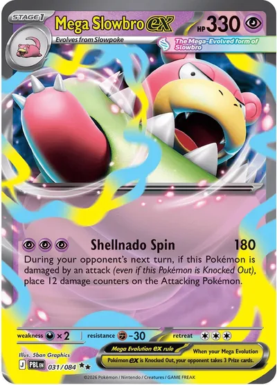Mega Slowbro ex, 031/084