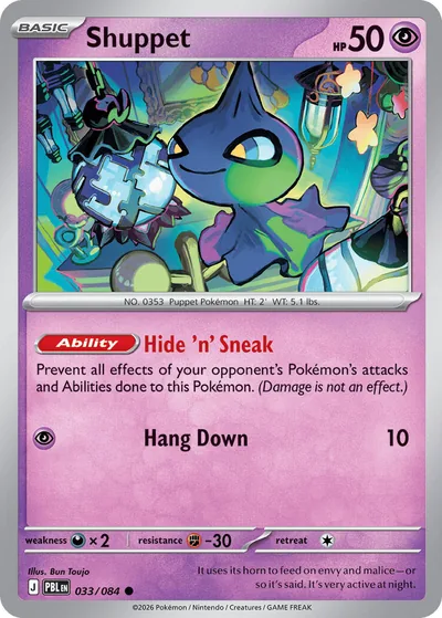 Shuppet, 033/084