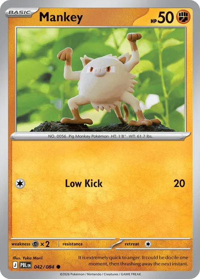 Mankey, 042/084
