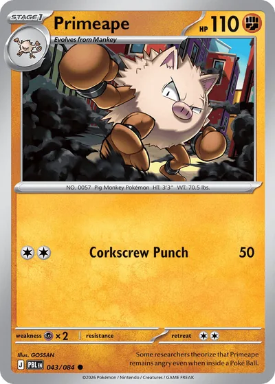 Primeape, 043/084