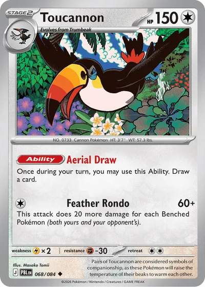 Toucannon, 068/084