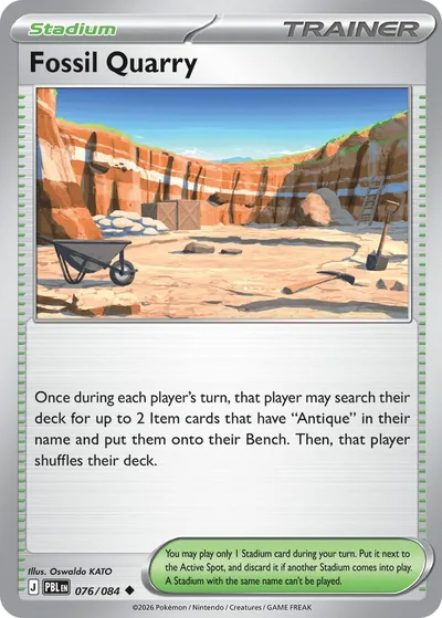 Fossil Quarry, 076/084