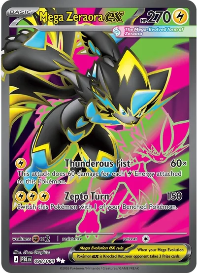 Mega Zeraora ex, 098/084