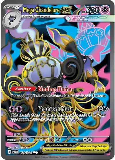 Mega Chandelure ex, 099/084
