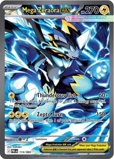 Mega Zeraora ex, 114/084