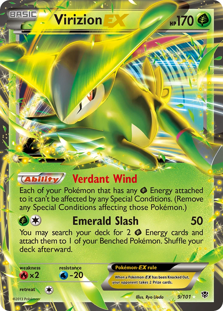 Virizion-EX, 009/101