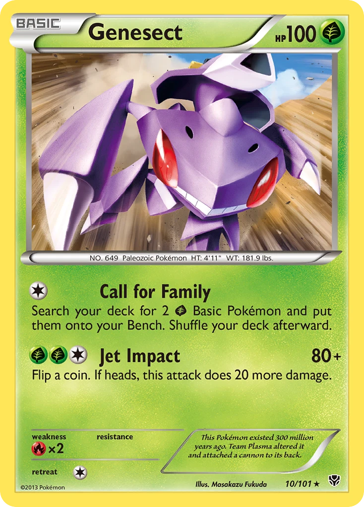 Genesect, 010/101