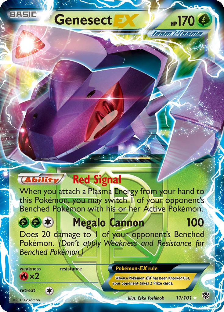 Genesect-EX, 011/101