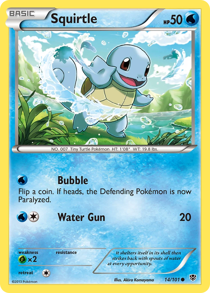 Squirtle, 014/101