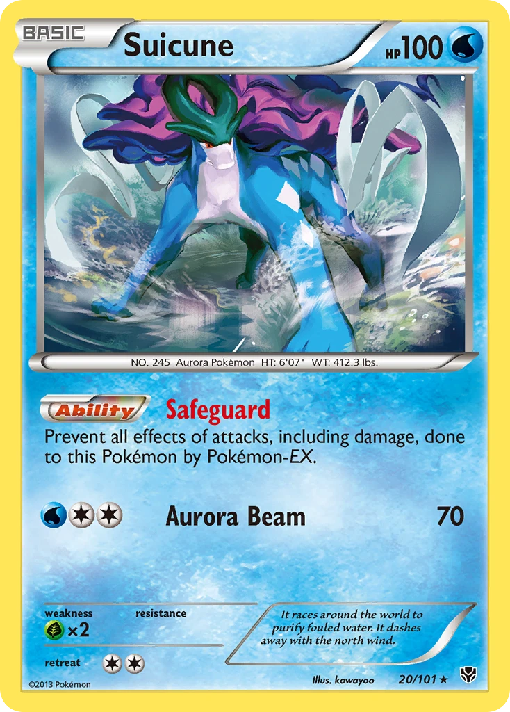 Suicune, 020/101