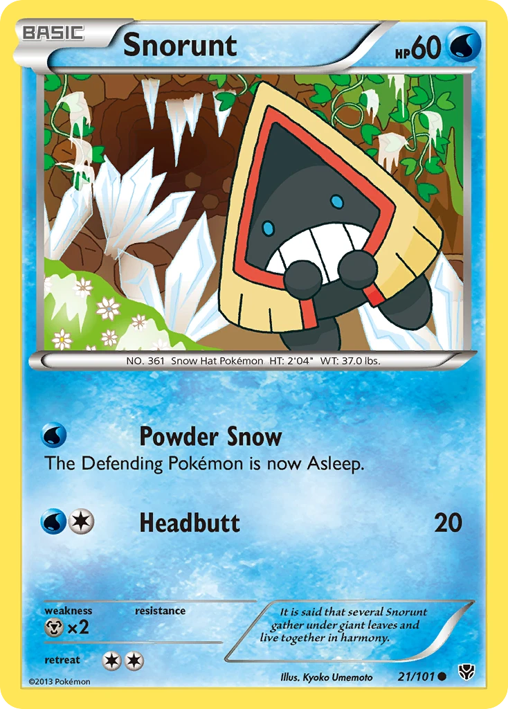 Snorunt, 021/101